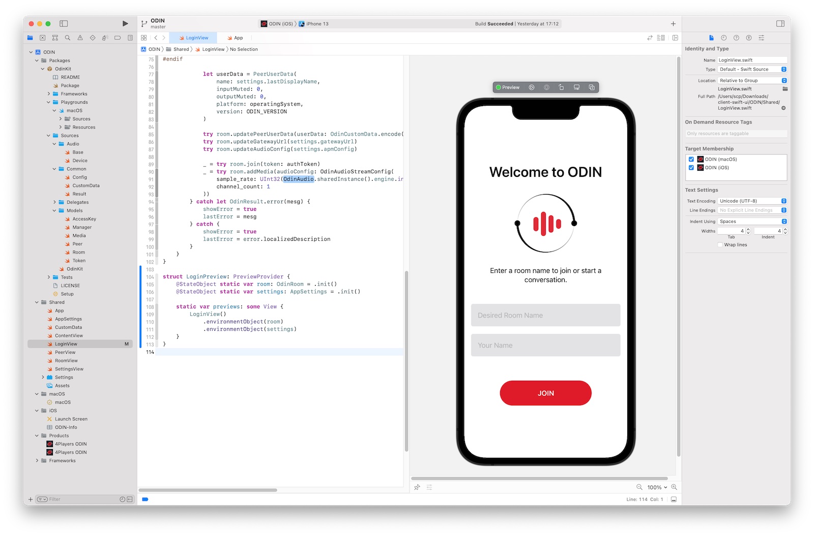 Xcode Screenshot