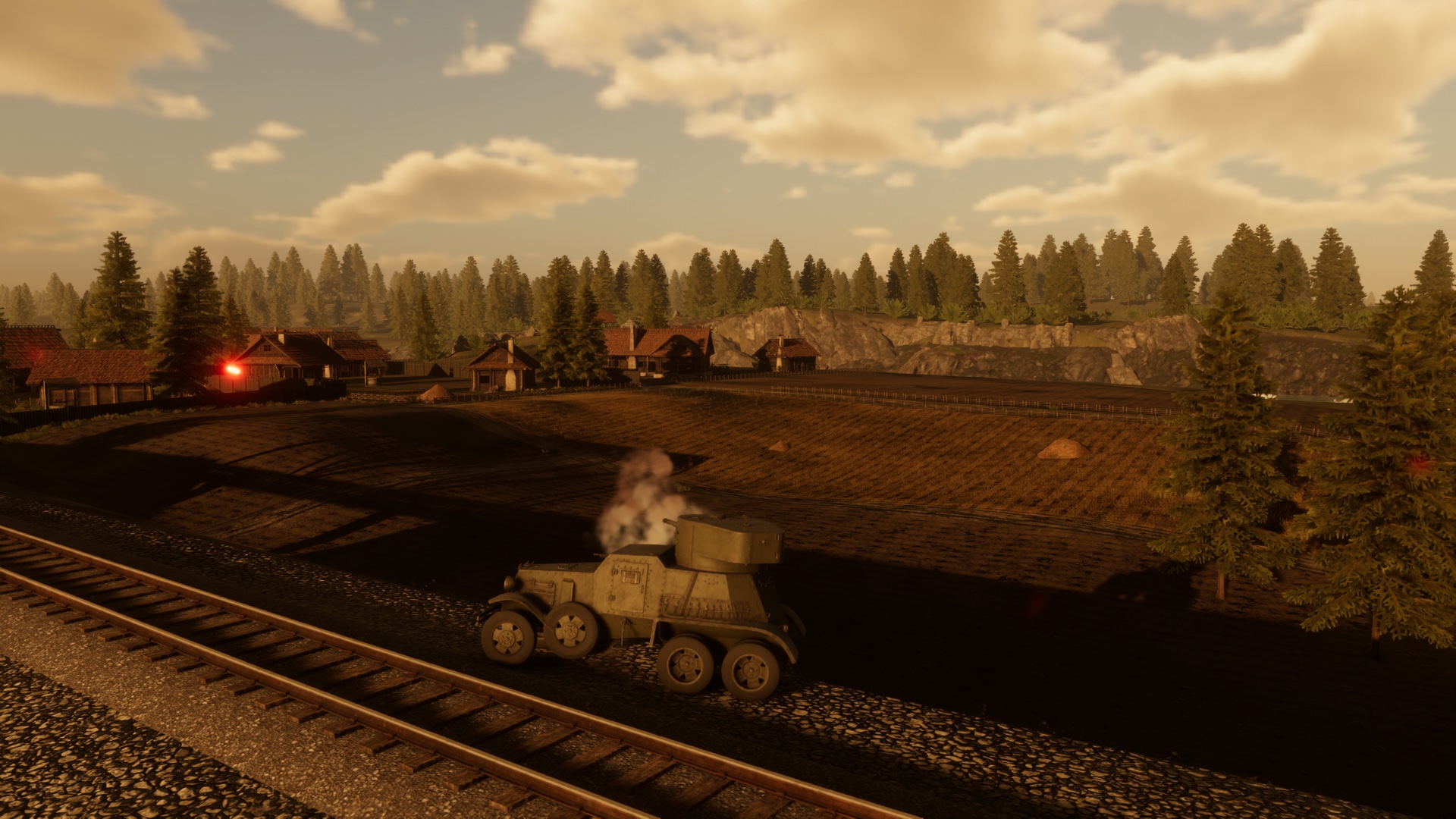 Steel Aces — village environment